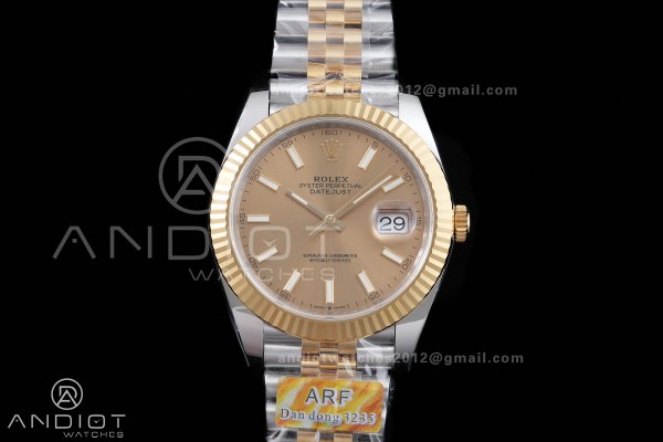 DateJust 41 126333 SS/YG ARF 1:1 Best Edition YG S...