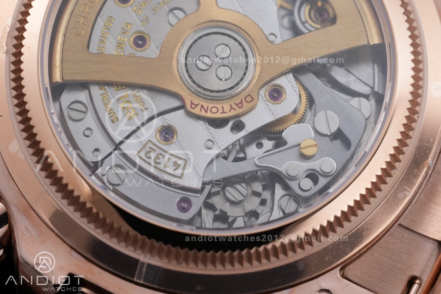 Daytona 126525 LN Le Mans QF 1:1 Best Edition on RG Bracelet JH4132 Free Sprung 198g (Weighted) V13