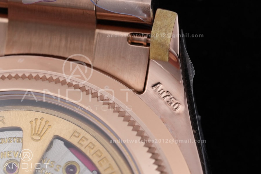 Daytona 126525 LN Le Mans QF 1:1 Best Edition on RG Bracelet JH4132 Free Sprung 198g (Weighted) V13