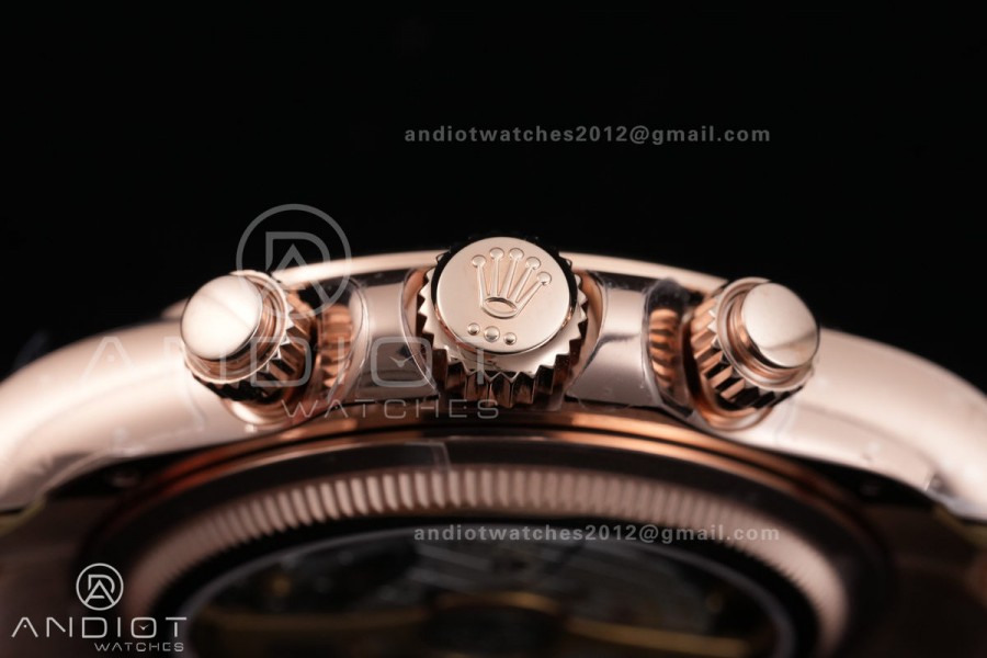 Daytona 126525 LN Le Mans QF 1:1 Best Edition on RG Bracelet JH4132 Free Sprung 198g (Weighted) V13