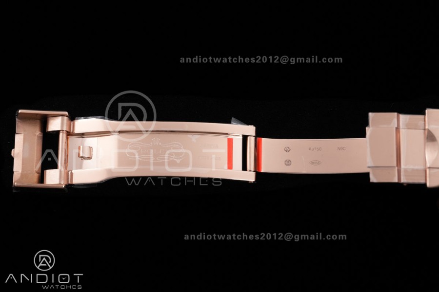 Daytona 126525 LN Le Mans QF 1:1 Best Edition on RG Bracelet JH4132 Free Sprung 198g (Weighted) V13