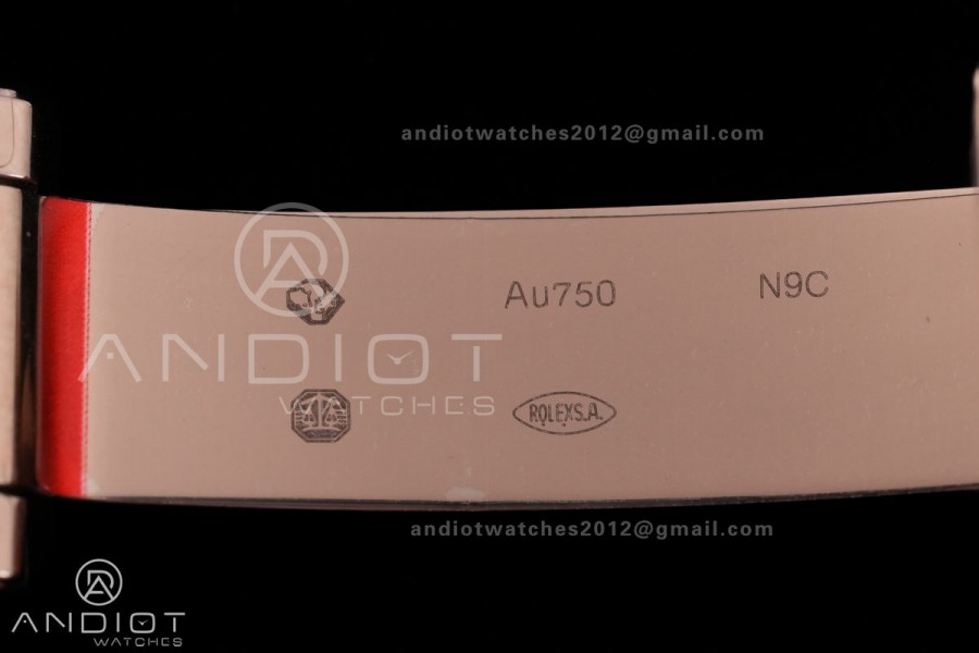 Daytona 126525 LN Le Mans QF 1:1 Best Edition on RG Bracelet JH4132 Free Sprung 198g (Weighted) V13