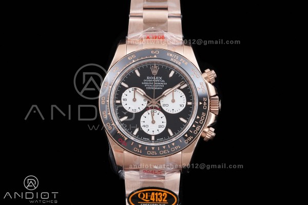 Daytona 126525 LN Le Mans QF 1:1 Best Edition on RG Bracelet JH4132 Free Sprung 198g (Weighted) V13