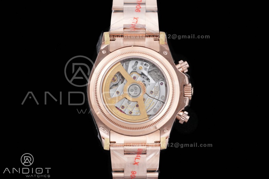 Daytona 126525 LN Le Mans QF 1:1 Best Edition on RG Bracelet JH4132 Free Sprung 198g (Weighted) V13