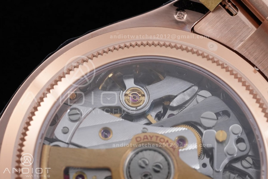 Daytona 126525 LN Le Mans QF 1:1 Best Edition on RG Bracelet JH4132 Free Sprung 198g (Weighted) V13