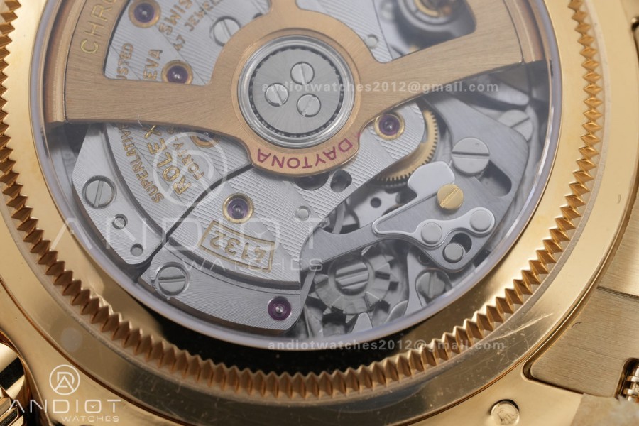 Daytona 126528 LN Le Mans QF 1:1 Best Edition on YG Bracelet JH4132 Free Sprung 198g(Weighted) V13