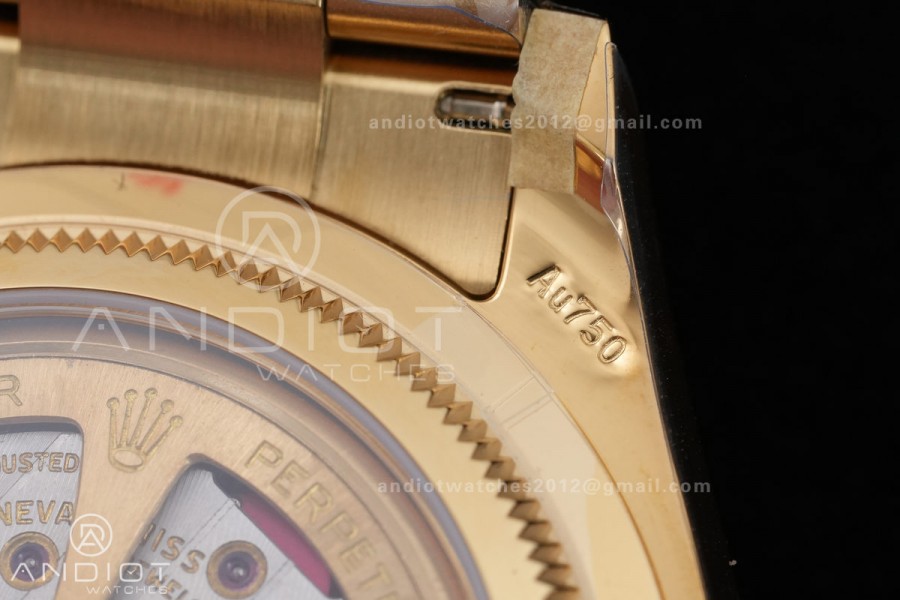 Daytona 126528 LN Le Mans QF 1:1 Best Edition on YG Bracelet JH4132 Free Sprung 198g(Weighted) V13