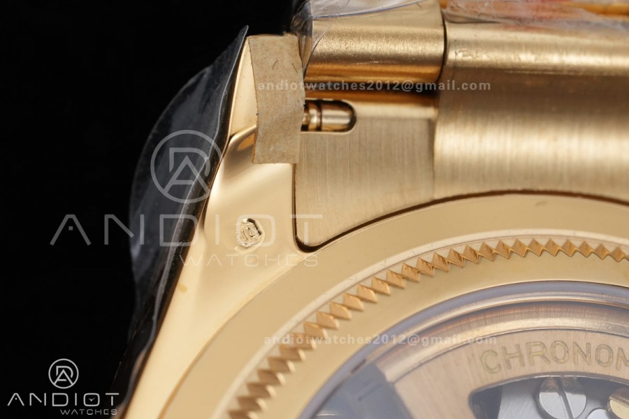 Daytona 126528 LN Le Mans QF 1:1 Best Edition on YG Bracelet JH4132 Free Sprung 198g(Weighted) V13