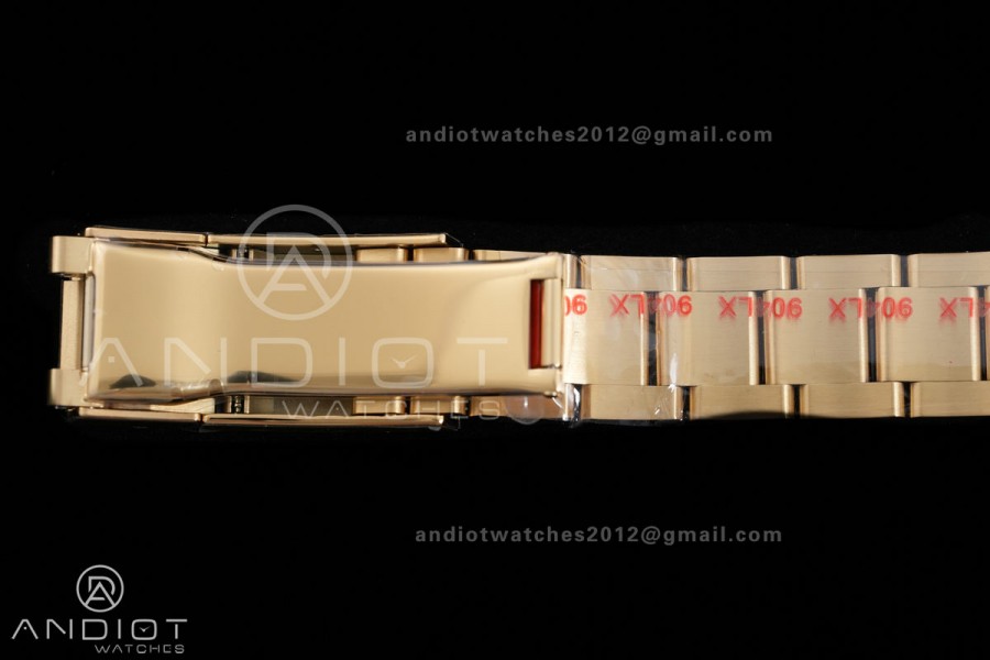 Daytona 126528 LN Le Mans QF 1:1 Best Edition on YG Bracelet JH4132 Free Sprung 198g(Weighted) V13