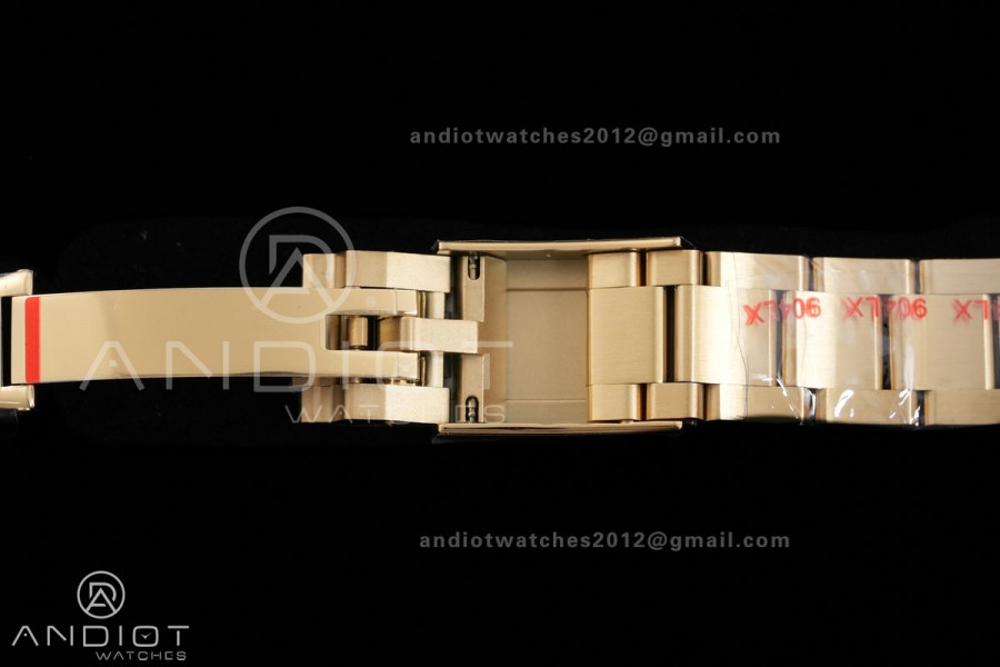 Daytona 126528 LN Le Mans QF 1:1 Best Edition on YG Bracelet JH4132 Free Sprung 198g(Weighted) V13