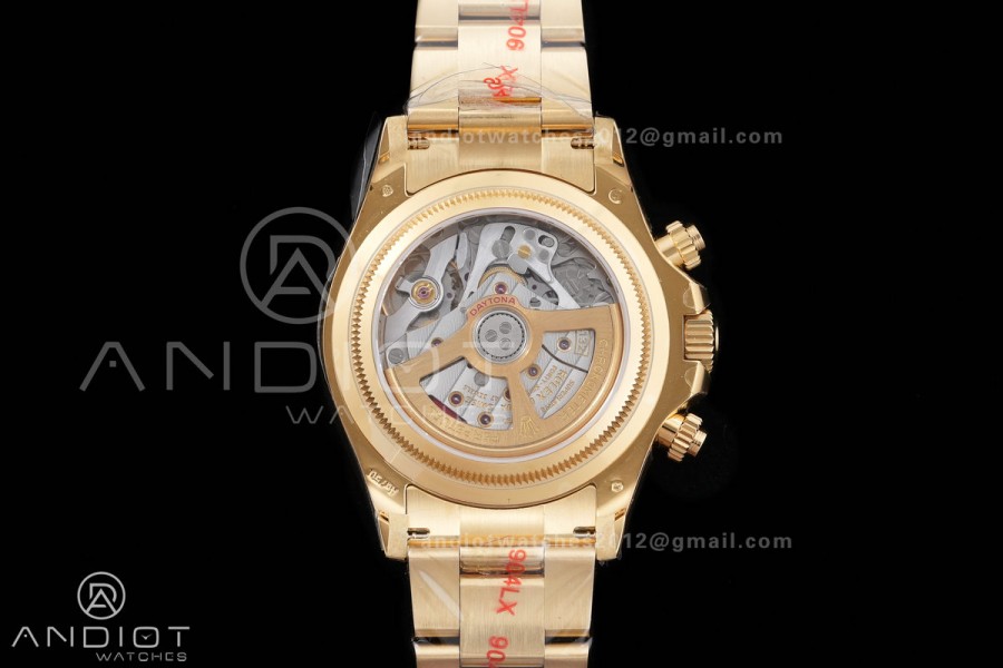 Daytona 126528 LN Le Mans QF 1:1 Best Edition on YG Bracelet JH4132 Free Sprung 198g(Weighted) V13