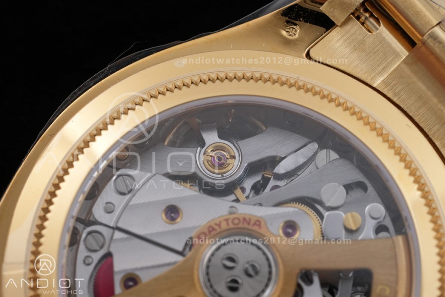 Daytona 126528 LN Le Mans QF 1:1 Best Edition on YG Bracelet JH4132 Free Sprung 198g(Weighted) V13
