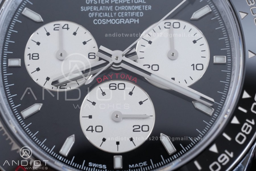 Daytona 126529 LN Le Mans QF 1:1 Best Edition on SS Bracelet JH4132 Free Sprung 198g(Weighted) V13