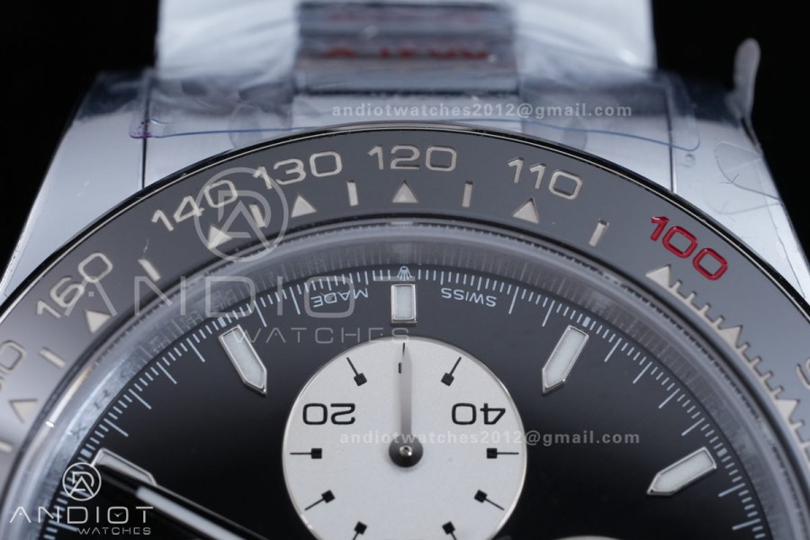 Daytona 126529 LN Le Mans QF 1:1 Best Edition on SS Bracelet JH4132 Free Sprung 198g(Weighted) V13