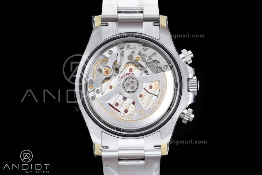 Daytona 126500 904L SS VSF 1:1 Best Edition Black Dial On 904L SS Bracelet VS4131 (Free Sprung Look) 
