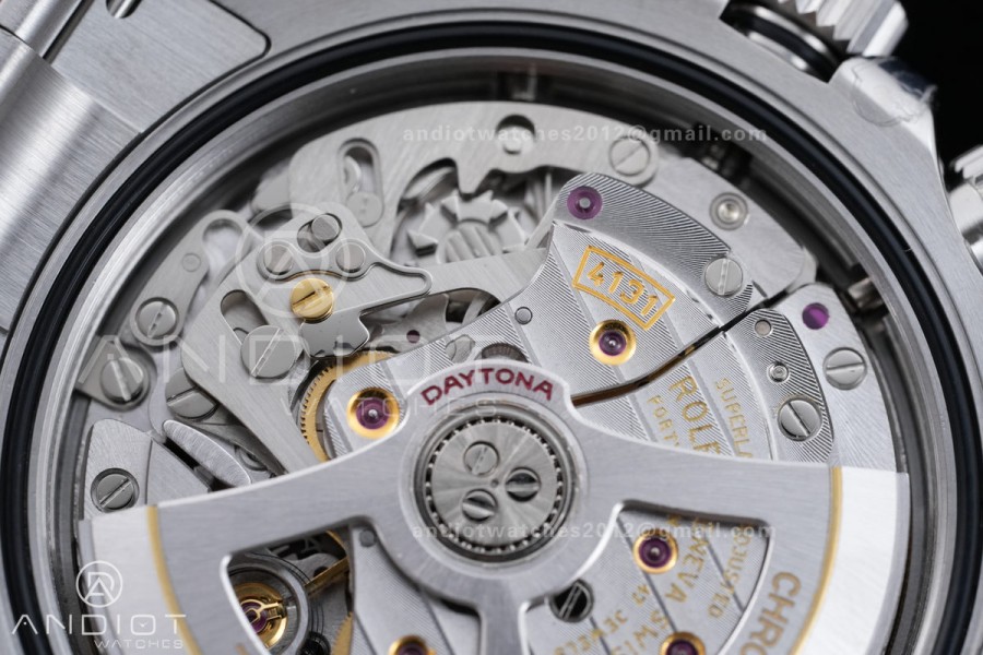 Daytona 126500 904L SS VSF 1:1 Best Edition Black Dial On 904L SS Bracelet VS4131 (Free Sprung Look) 