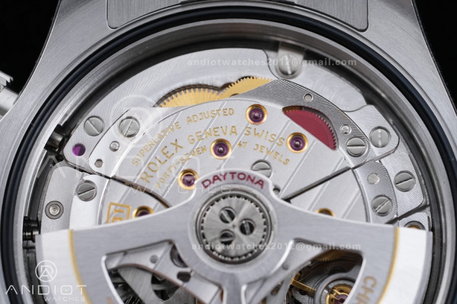 Daytona 126500 904L SS VSF 1:1 Best Edition Black Dial On 904L SS Bracelet VS4131 (Free Sprung Look) 