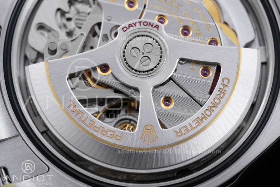 Daytona 126500 904L SS VSF 1:1 Best Edition Black Dial On 904L SS Bracelet VS4131 (Free Sprung Look) 