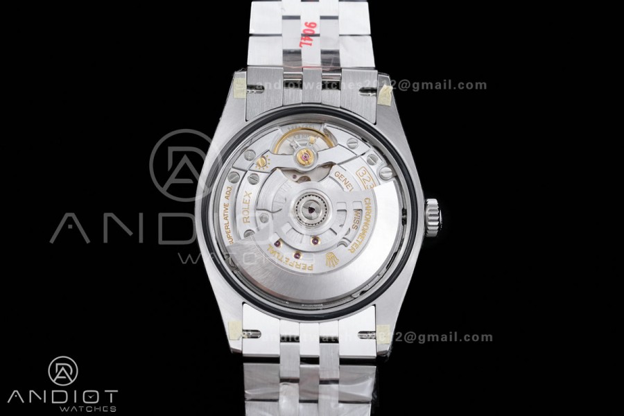 DateJust 36 SS 126234 VSF 1:1 Best Edition Purple Diamond Roman Dial on Jubilee Bracelet VS3235 V2