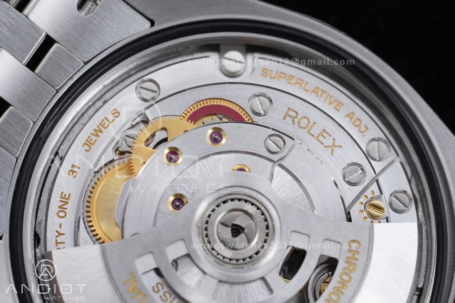 DateJust 36 SS 126234 VSF 1:1 Best Edition Purple Diamond Roman Dial on Jubilee Bracelet VS3235 V2