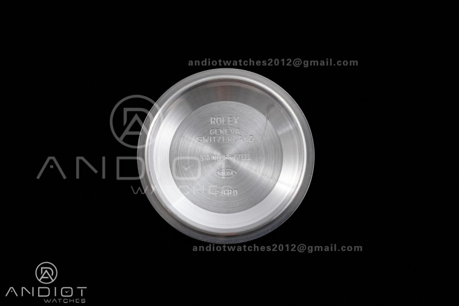 DateJust 36 126201 SS/RG VSF 1:1 Best Edition Gray Dial Green Roman on Jubilee Bracelet VS3235 V2