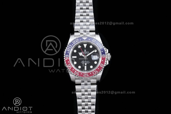 GMT-Master II 126710 BLRO Blue/Red Ceramic VSF Best Edition Pepsi on Jubilee Bracelet DD3285 V4(Free Sprung)