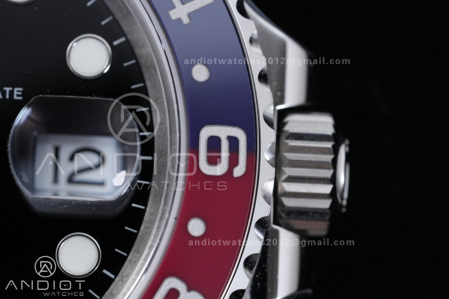 GMT-Master II 126710 BLRO Blue/Red Ceramic VSF Best Edition Pepsi on Jubilee Bracelet DD3285 V4(Free Sprung)