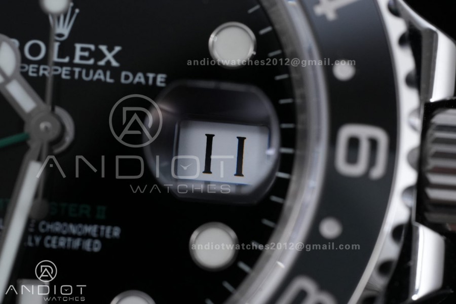 GMT-Master II 126710 GRNR Black/Gray Ceramic VSF Best Edition Bruce Wayne on Jubilee Bracelet DD3285 V4(Free Sprung)