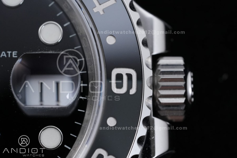 GMT-Master II 126710 GRNR Black/Gray Ceramic VSF Best Edition Bruce Wayne on Jubilee Bracelet DD3285 V4(Free Sprung)