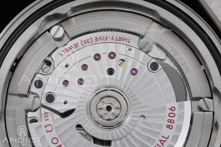 Seamaster 300 "No Time to Die" Titanium ORF 1:1 Best Edition On Titanium Mesh Bracelet SA8806 Super Clone (Free Nato)Free Sprung