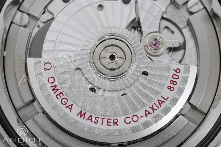 Seamaster 300 "No Time to Die" Titanium ORF 1:1 Best Edition On Titanium Mesh Bracelet SA8806 Super Clone (Free Nato)Free Sprung