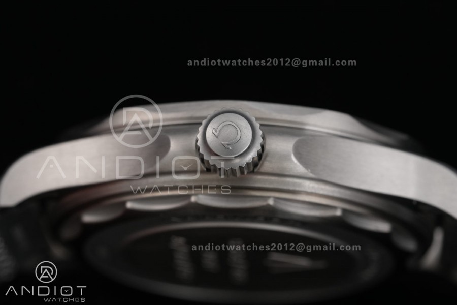Seamaster 300 "No Time to Die" Titanium ORF 1:1 Best Edition On Titanium Mesh Bracelet SA8806 Super Clone (Free Nato)Free Sprung