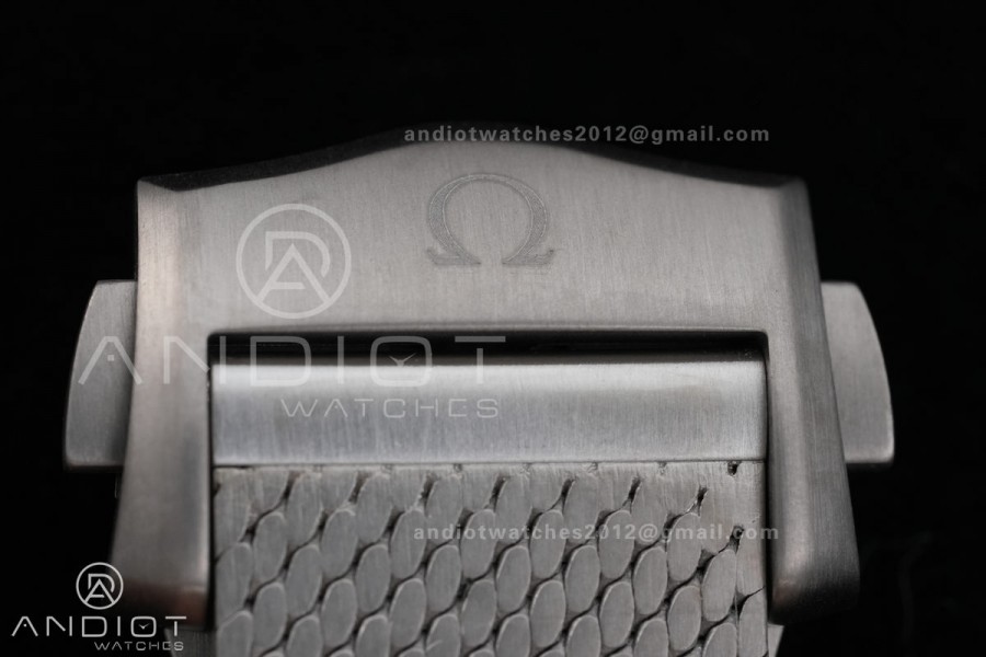 Seamaster 300 "No Time to Die" Titanium ORF 1:1 Best Edition On Titanium Mesh Bracelet SA8806 Super Clone (Free Nato)Free Sprung