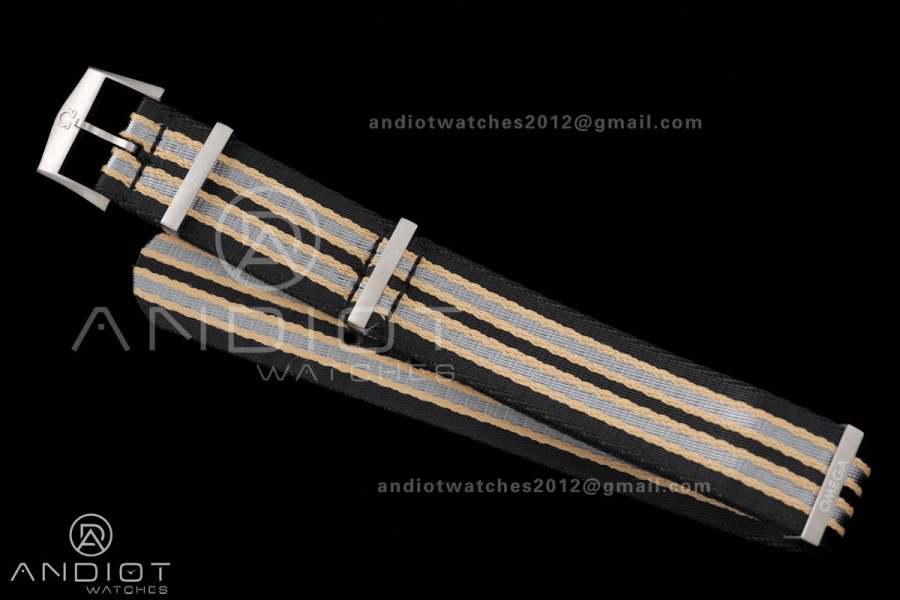 Seamaster 300 "No Time to Die" Titanium ORF 1:1 Best Edition On Titanium Mesh Bracelet SA8806 Super Clone (Free Nato)Free Sprung