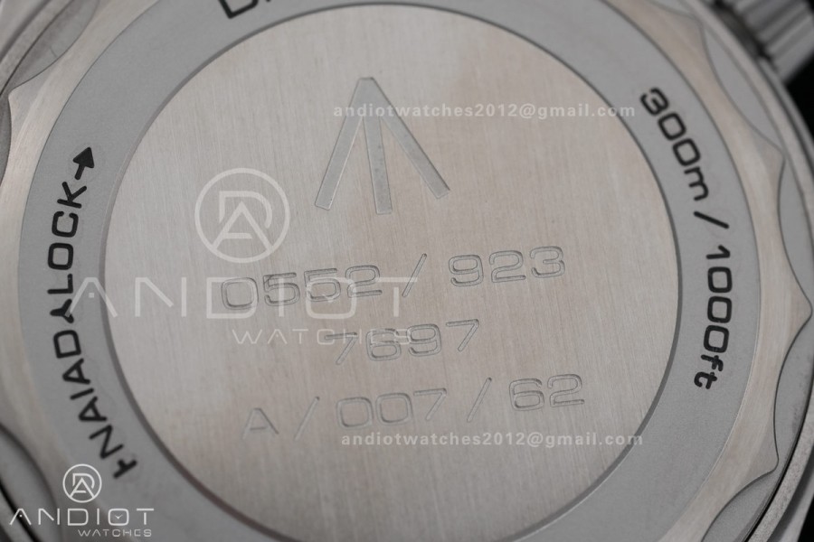Seamaster 300 "No Time to Die" Titanium ORF 1:1 Best Edition On Titanium Mesh Bracelet SA8806 Super Clone (Free Nato)Free Sprung