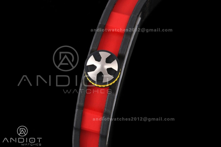 RICH Maker's 1:1 RM67-02 Black NTPT Germany Skeleton Dial CRMA7 Super Clone
