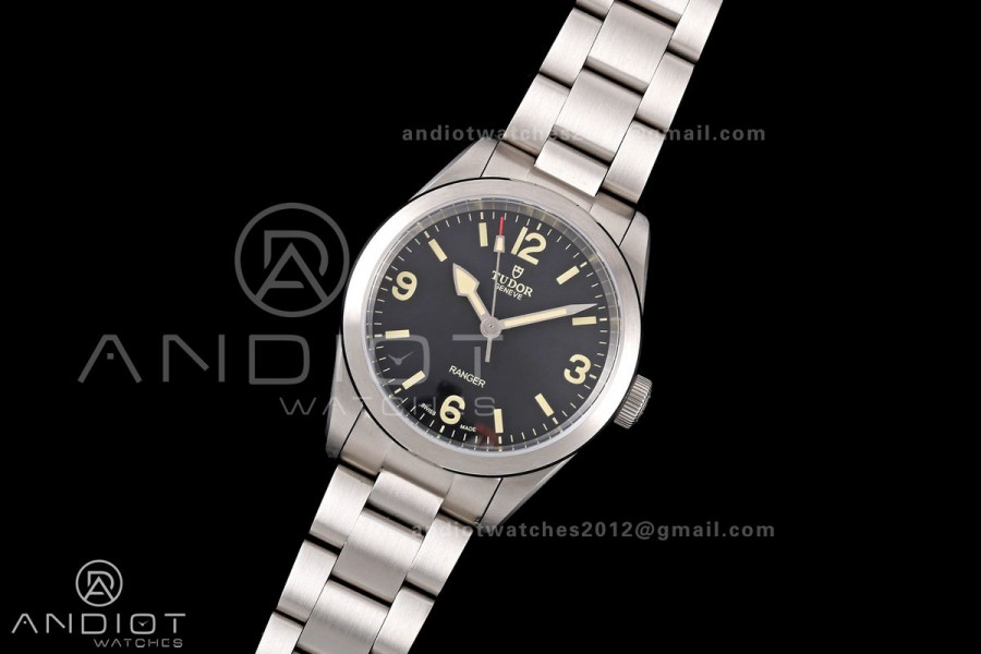 Tudor RANGE 39mm SS V2F 1:1 Best Edition White Dial on SS Bracelet A2824