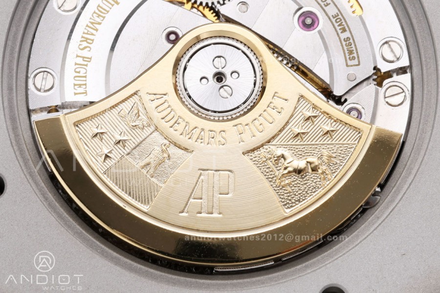 Royal Oak 39mm 15300 SS ZF 1:1 Best Edition White Textured Dial on SS Bracelet SA3120 Super Clone