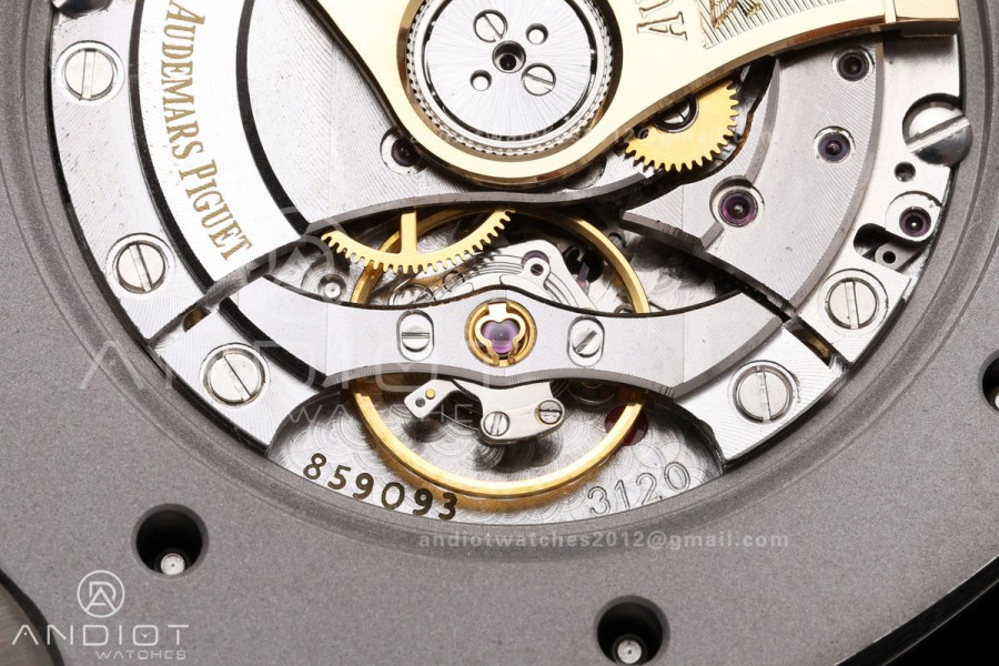Royal Oak 39mm 15300 SS ZF 1:1 Best Edition Blue Textured Dial on SS Bracelet SA3120 Super Clone