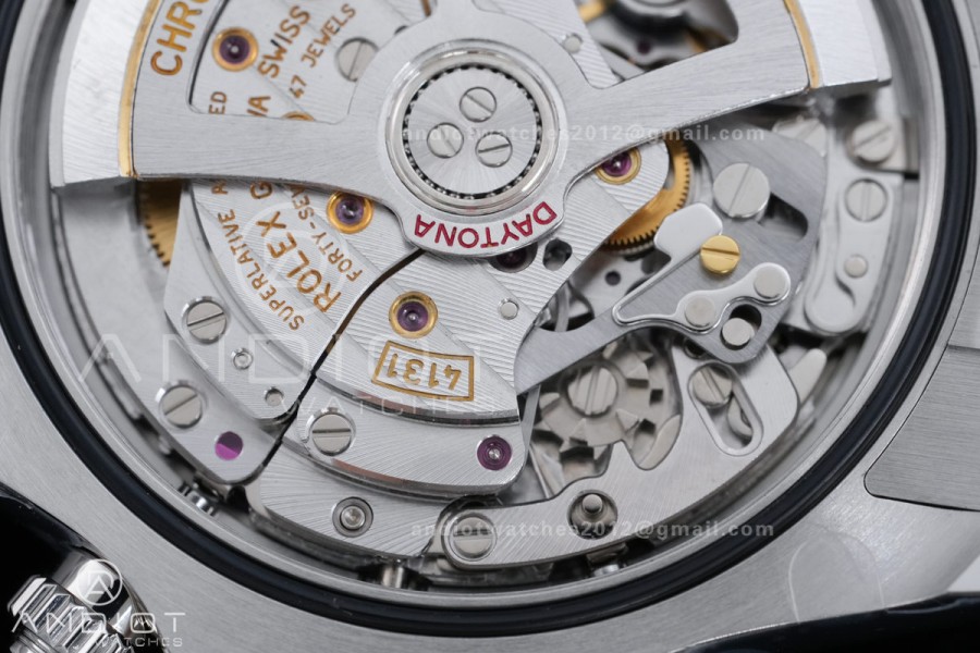 Daytona 126500 RWF 1:1 Best Edition White Dial on SS Bracelet JH4131 Free Sprung