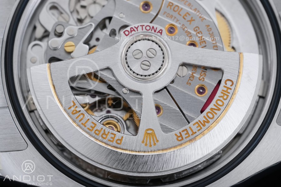 Daytona 126500 RWF 1:1 Best Edition White Dial on SS Bracelet JH4131 Free Sprung