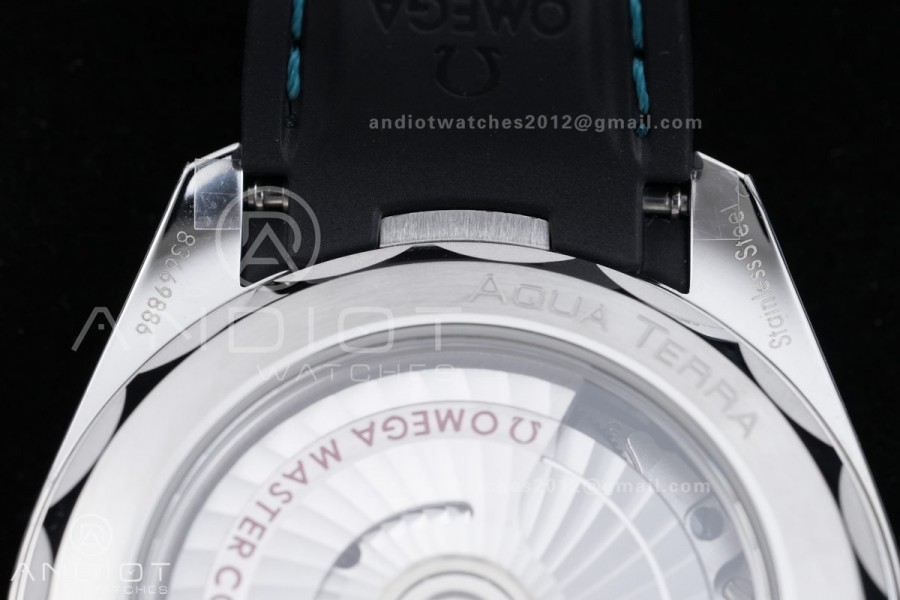 Aqua Terra 150M Master 38mm SS VSF 1:1 Best Edition Blue Ombre Dial On Rubber Strap Super Clone A8900