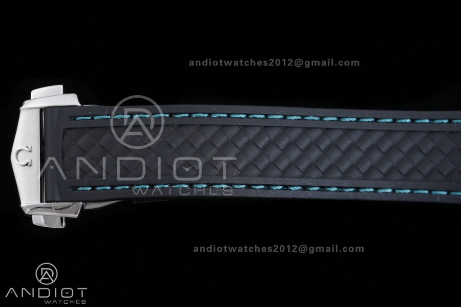 Aqua Terra 150M Master 38mm SS VSF 1:1 Best Edition Blue Ombre Dial On Rubber Strap Super Clone A8900