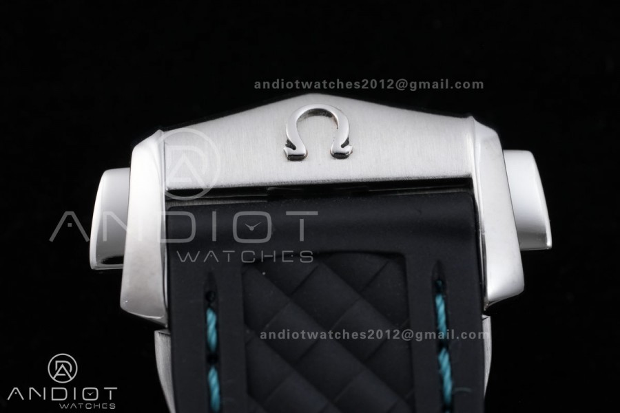 Aqua Terra 150M Master 38mm SS VSF 1:1 Best Edition Blue Ombre Dial On Rubber Strap Super Clone A8900