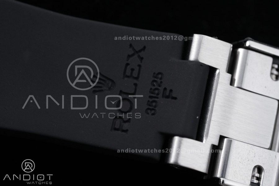 Yacht-Master 226659 Gain Weight VSF 1:1 Best Edition Black Dial On Oysterflex Strap DD3235 (Free Sprung Look)