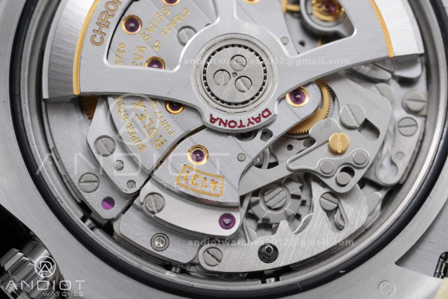 Daytona 126519 Gain Weight VSF 1:1 SS Color Dial Black Subdial Sticks Markers On Oysterflex Strap DD4131(Free Sprung Look)
