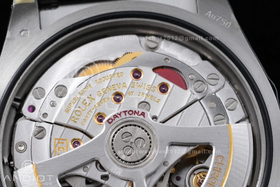 Daytona 126519 Gain Weight VSF 1:1 SS Color Dial Black Subdial Sticks Markers On Oysterflex Strap DD4131(Free Sprung Look)