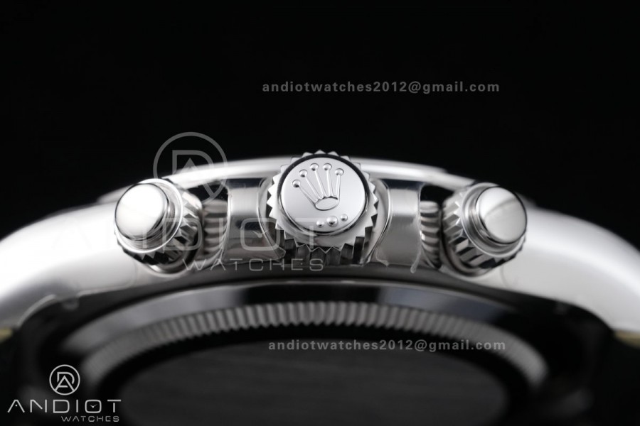 Daytona 126519 Gain Weight VSF 1:1 SS Color Dial Black Subdial Sticks Markers On Oysterflex Strap DD4131(Free Sprung Look)