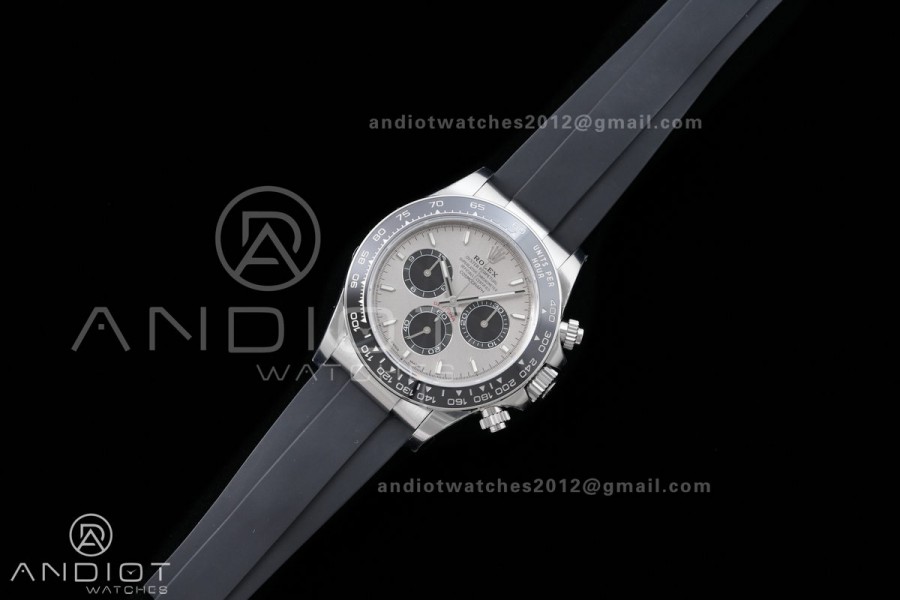 Daytona 126519 Gain Weight VSF 1:1 SS Color Dial Black Subdial Sticks Markers On Oysterflex Strap DD4131(Free Sprung Look)