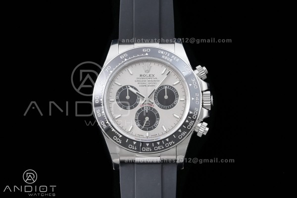 Daytona 126519 Gain Weight VSF 1:1 SS Color Dial Black Subdial Sticks Markers On Oysterflex Strap DD4131(Free Sprung Look)